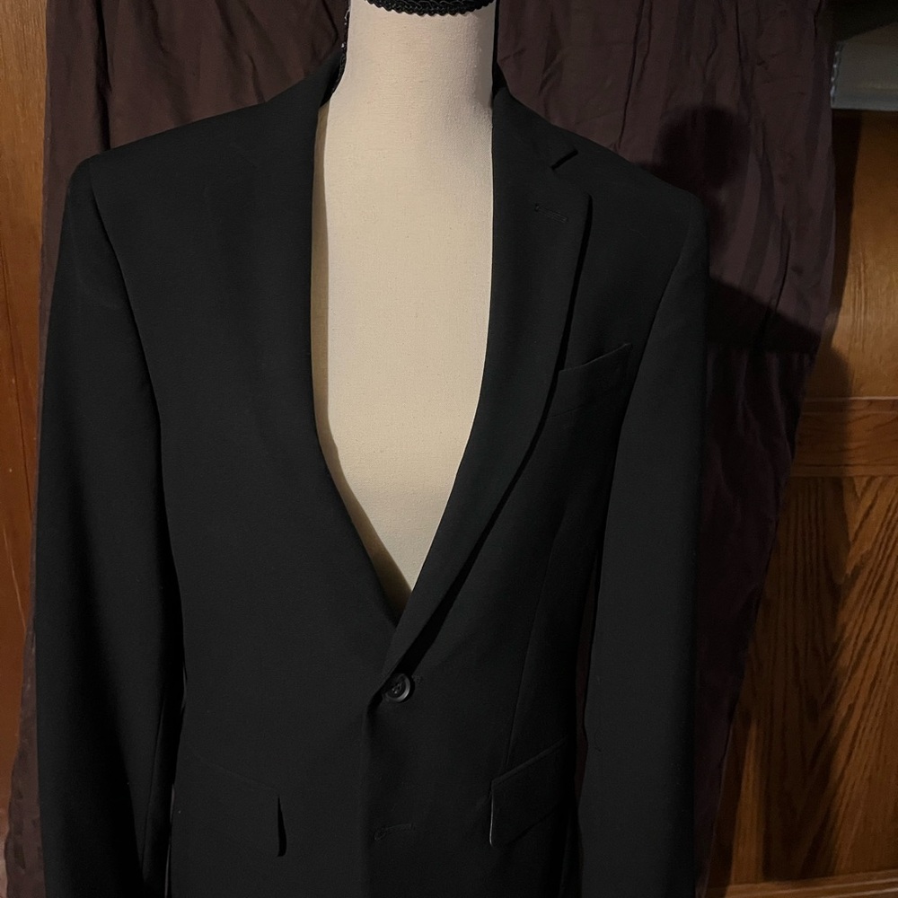 JF J.Ferrar Classic Black Suit Jacket